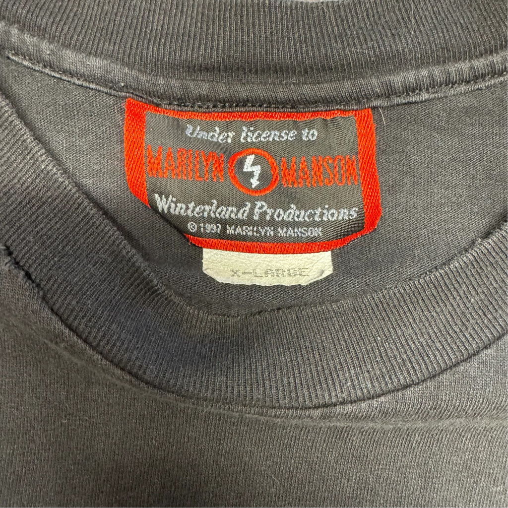 1990s Marilyn Manson “Name Tag”