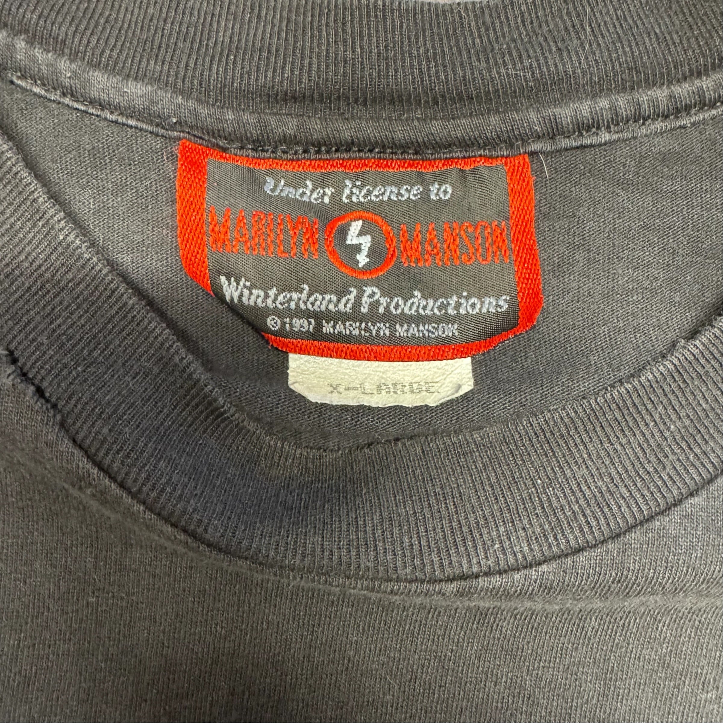 1990s Marilyn Manson “Name Tag”