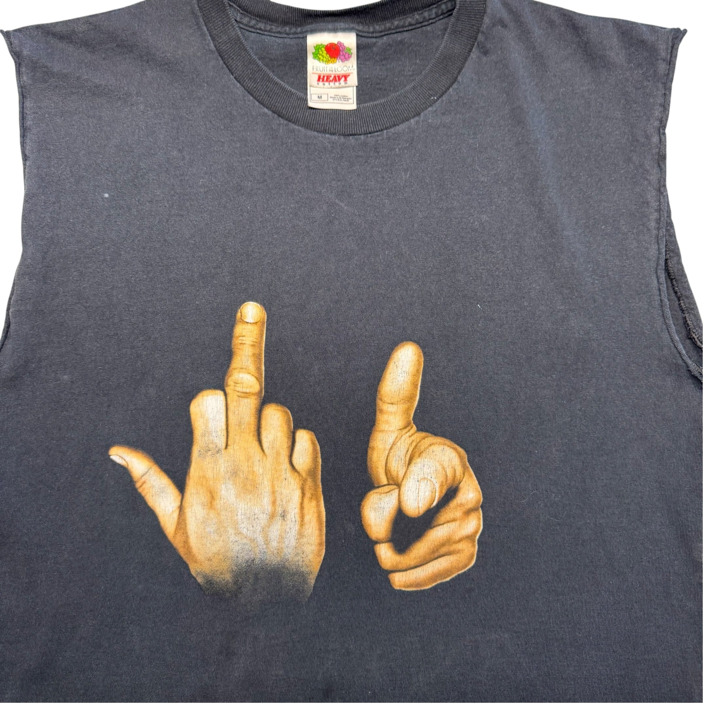2000s Middle finger “Fuck You”